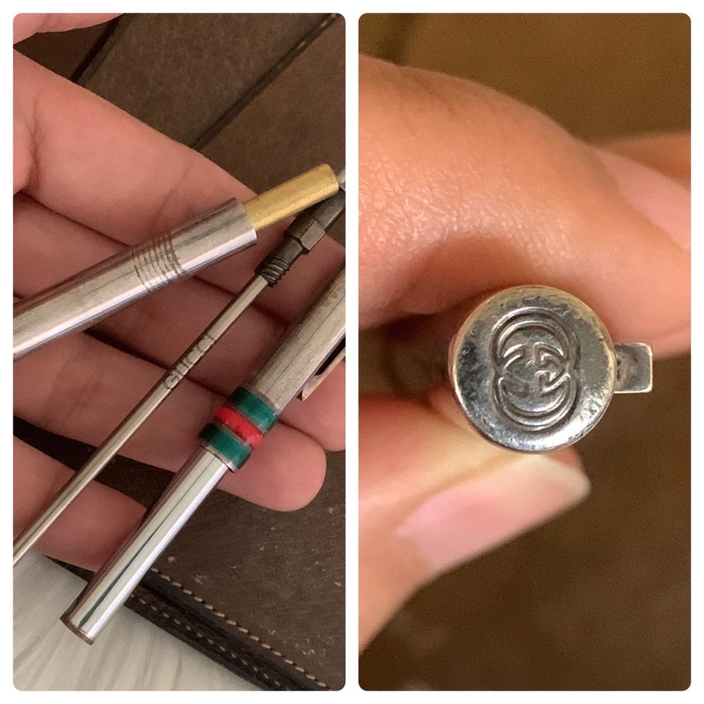 SOLD🎉🚨🚨Gucci Vintage Agenda / Silver pen - Picture 10 of 17